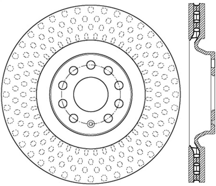 StopTech Slotted Sport Brake Rotor.