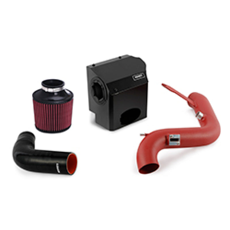 Mishimoto 14-15 Ford Fiesta ST 1.6L Performance Air Intake Kit - Wrinkle Red.