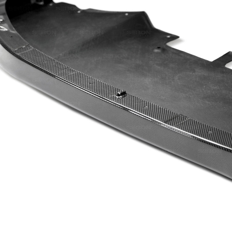 Seibon 09-10 Skyline R35 GT-R OEM Carbon Fiber Front Lip.