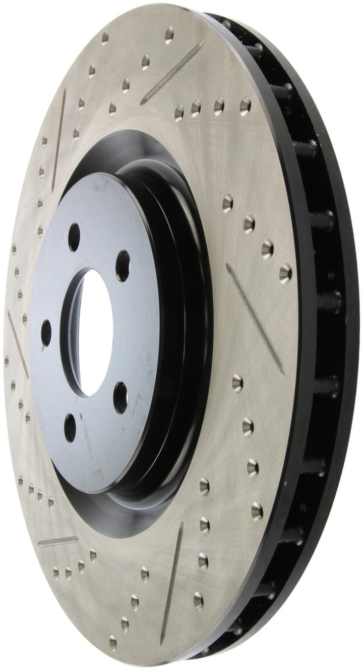 StopTech Slotted & Drilled Sport Brake Rotor.