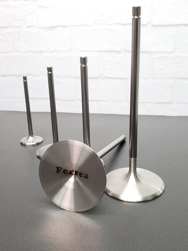 Ferrea Chevy/Chry/Ford SB 2.2in 5/16in 5.81in 12 Deg Titanium Competition Intake Valve - Set of 8.