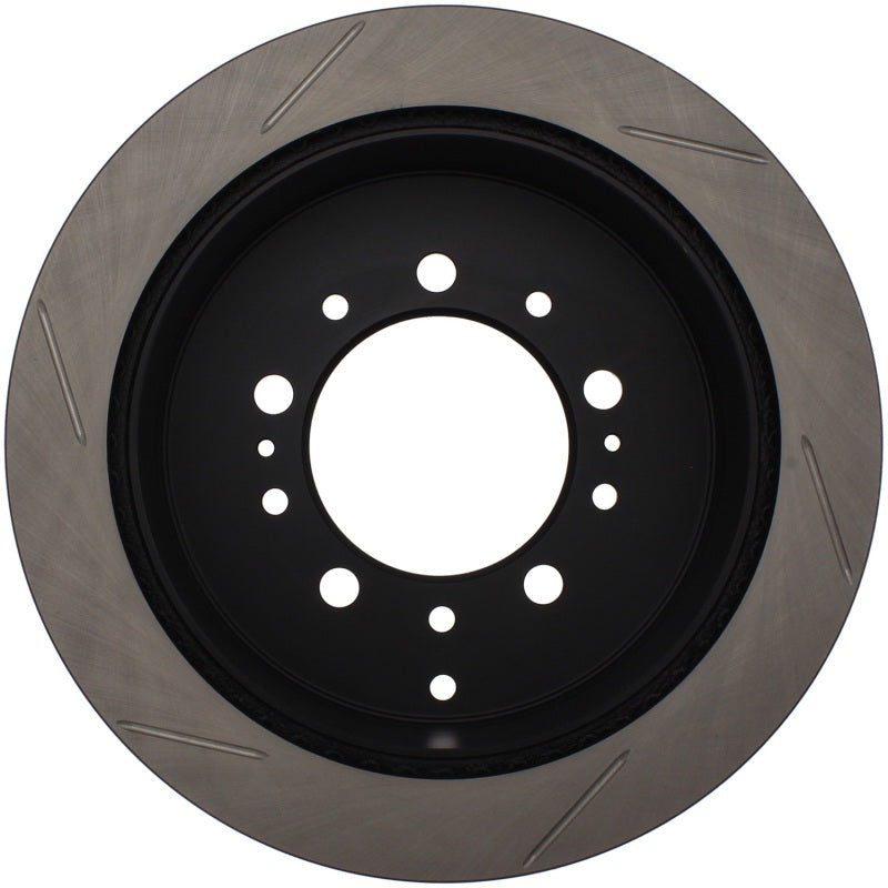 StopTech Power Slot 08-09 Lexus LX450/470/570 / 07-09 Toyota Tundra Slotted Left Rear Rotor.