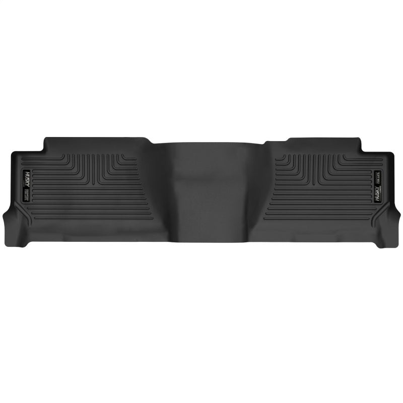 Husky Liners 2004-2006 Chevrolet Silverado 1500 Crew Cab Pickup X-act Contour Rear Floor Mat (Black).