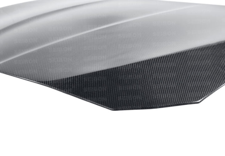 Seibon 10-13 BMW 5 Series and M5 Series (F10) OEM-Style Carbon Fiber Hood.