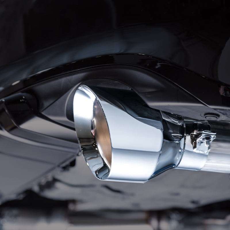 AWE Tuning 22+ Honda Civic Si/Acura Integra Track Edition Catback Exhaust - Dual Chrome Silver Tips.