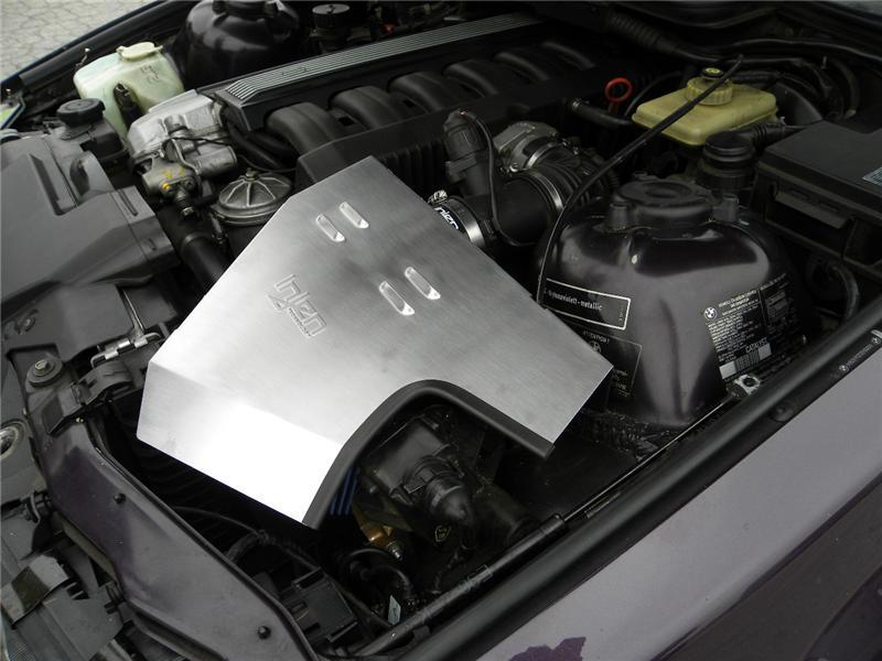 Injen 92-99 BMW E36 323i/325i/328i/M3 3.0L Black Air Intake w/ Heat-Shield and Top Cover.