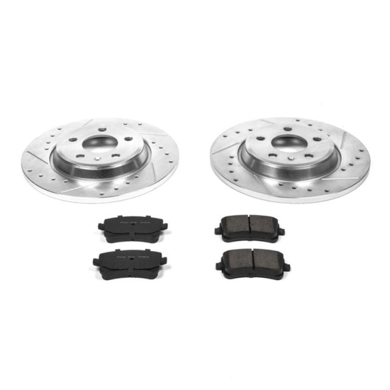 Power Stop 09-16 Audi A4 Rear Z23 Evolution Sport Brake Kit.