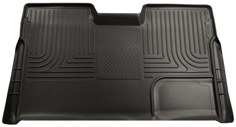 Husky Liners 09-12 Ford F-150 Super Crew WeatherBeater Black Rear Cargo Liner.