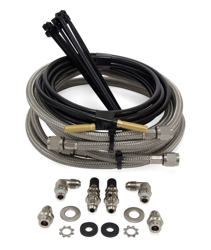 Air Lift Loadlifter 5000 Ultimate Plus Stainless Steel Air Line Upgrade Kit.