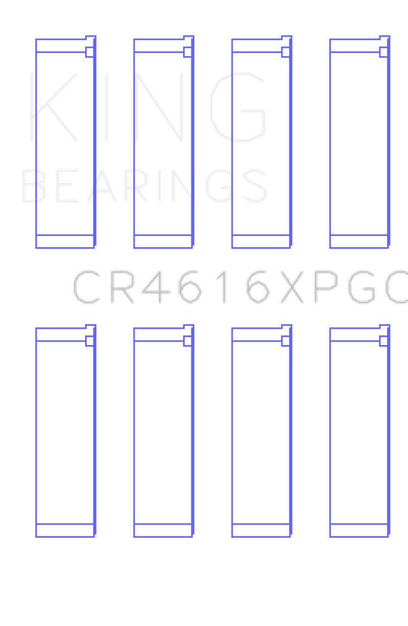 King Subaru Fa20/ Toyota 4U-GSE (Size 0.05) Connecting Rod Bearing Set.