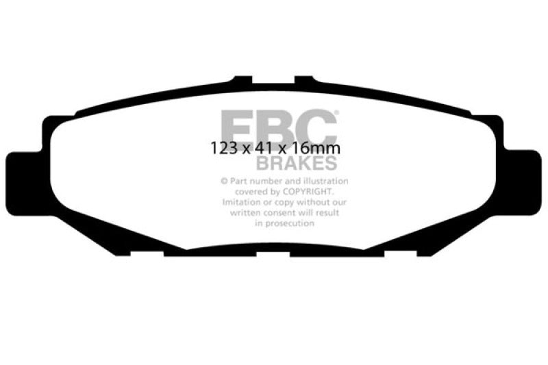 EBC 93-97 Lexus GS300 3.0 Redstuff Rear Brake Pads.