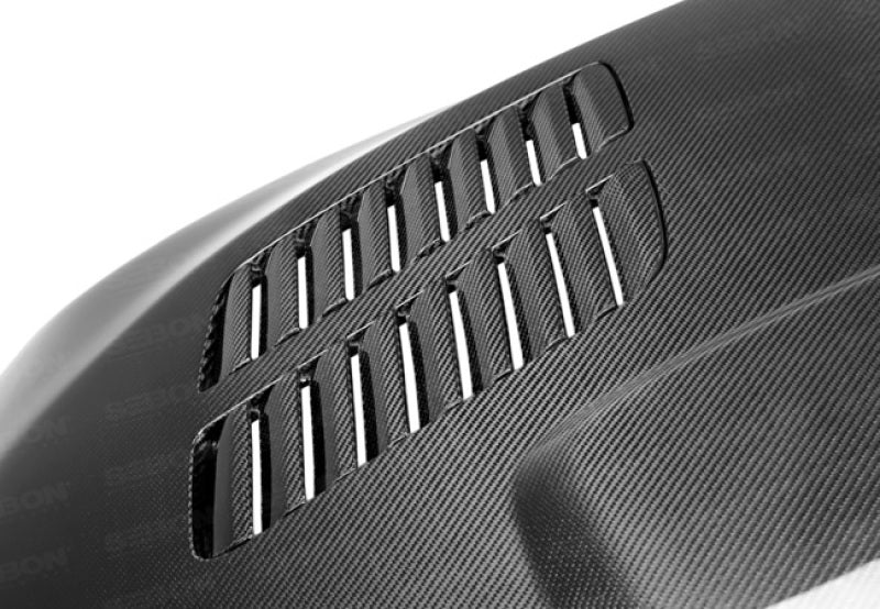 Seibon 12-13 BMW F30 GTR-Style Carbon Fiber Hood.