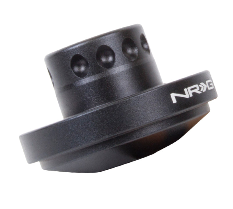 NRG Short Spline Adapter - Polaris RZR / Ranger (Secures w/OEM Lock Nut / Fits Quick Lock) - Black.