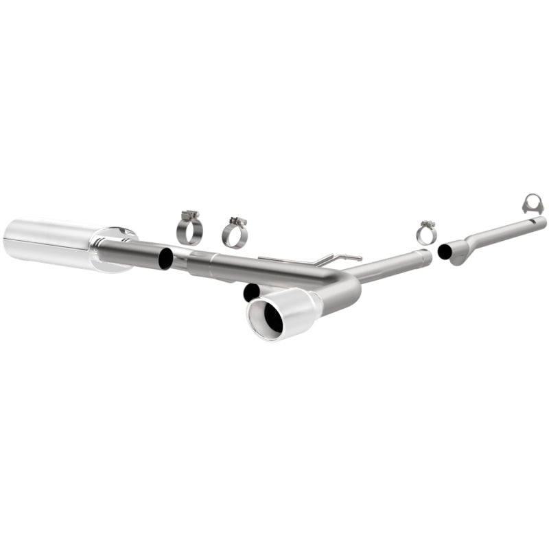 MagnaFlow 13-14 Ford Fusion L4 1.6L Turbo  Stainless Cat Back Performance Exhaust.