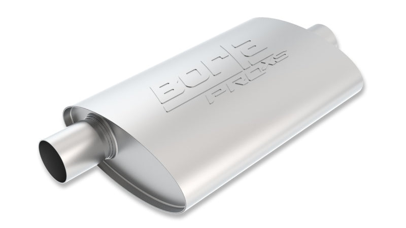 Borla Universal 2.25in Inlet/Outlet Oval Center/Offset 14in x 4in x 9.5in ProXS Muffler.