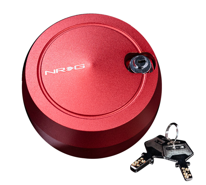 NRG Quick Lock V2 w/Free Spin - Red (Will Not Work w/Thin Version QR or Quick Tilt System).