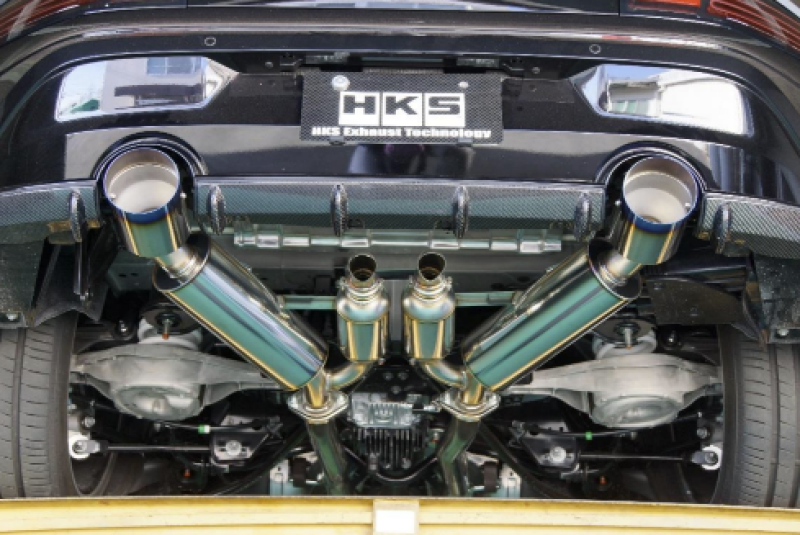 HKS FULL DUAL MUFFLER RZ34 VR30DDTT.