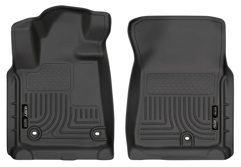 Husky Liners 12-13 Toyota Tundra Weatherbeater Black Front Floor Liners.