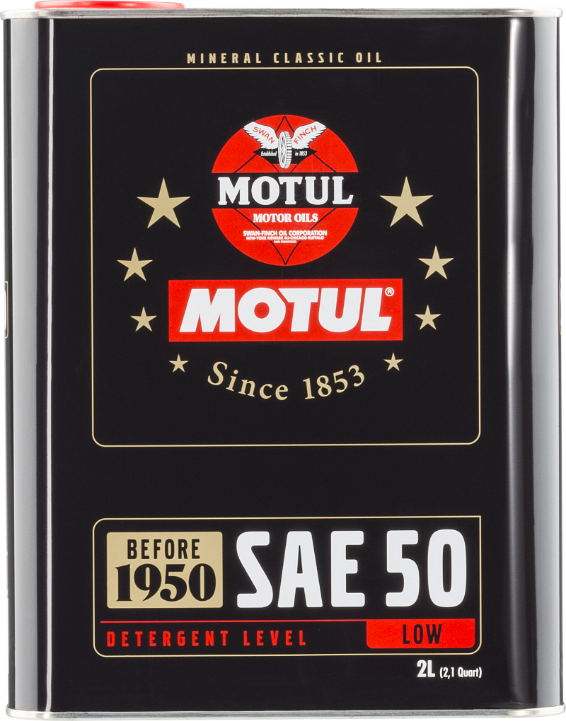 Motul Classic SAE 50 Oil - 2L.