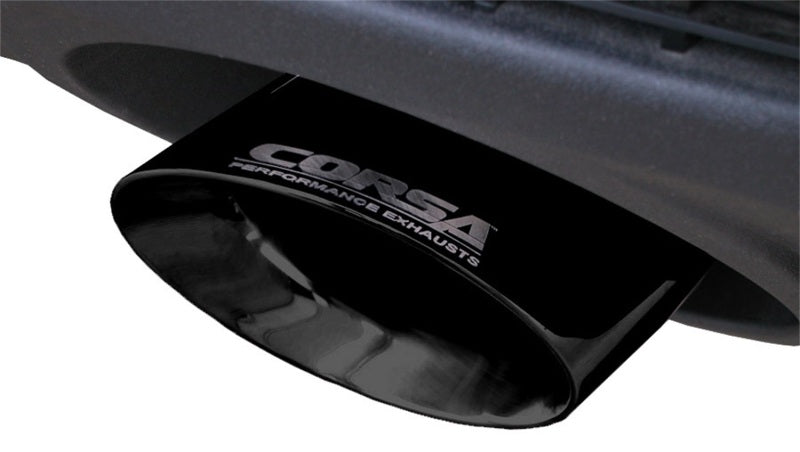 Corsa 10-14 Chevrolet Camaro Coupe SS 6.2L V8 Auto Black Sport Cat-Back + XO Exhaust.