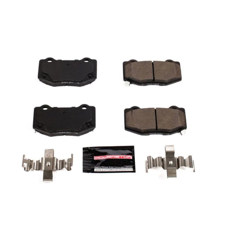 Power Stop 16-19 Cadillac ATS Rear Z23 Evolution Sport Brake Pads w/Hardware.