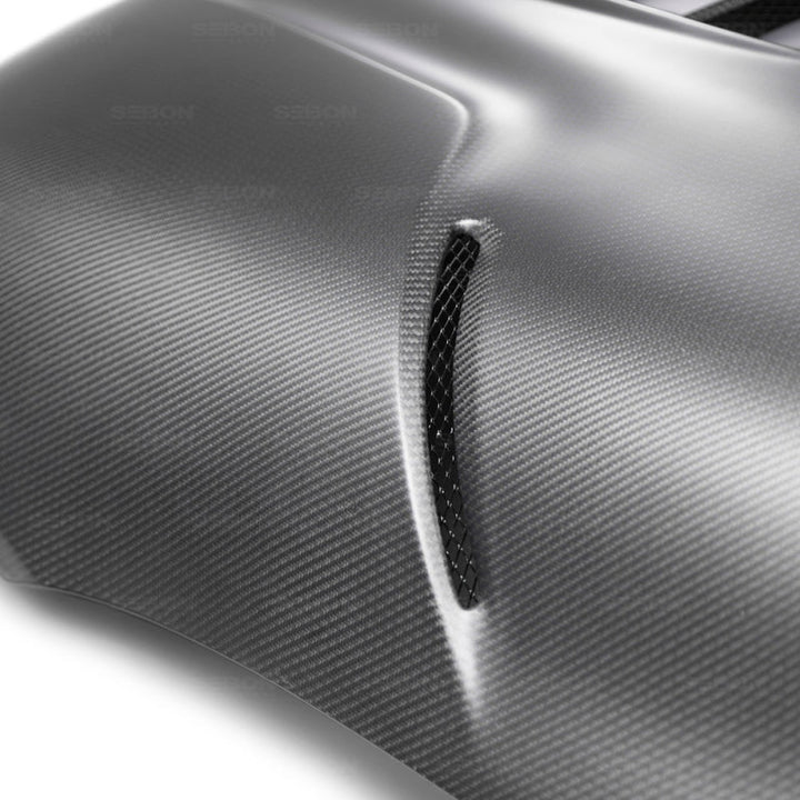 Seibon 2020 Toyota GR Supra TS-Style Dry Carbon Fiber Hood.