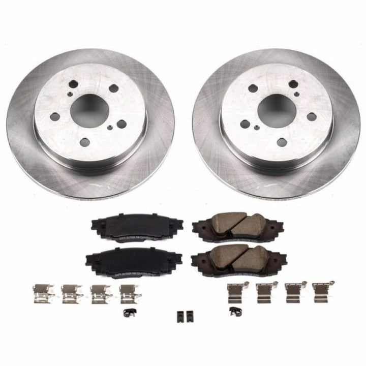 Power Stop 2019 Lexus ES350 Rear Autospecialty Brake Kit.