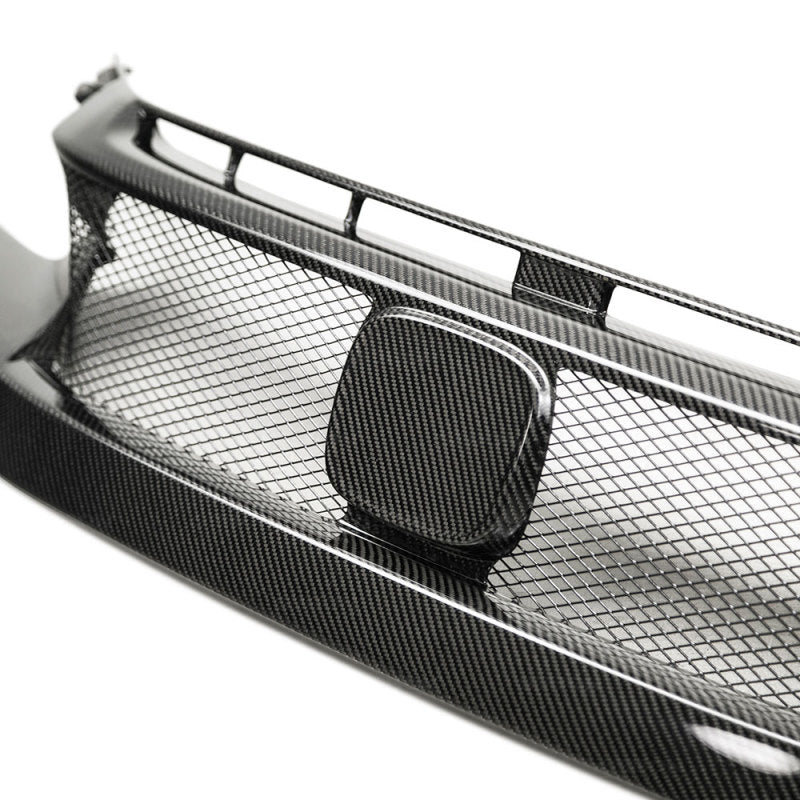 Seibon 17-18 Honda Civic Type R CV-Style Carbon Fiber Front Grill.
