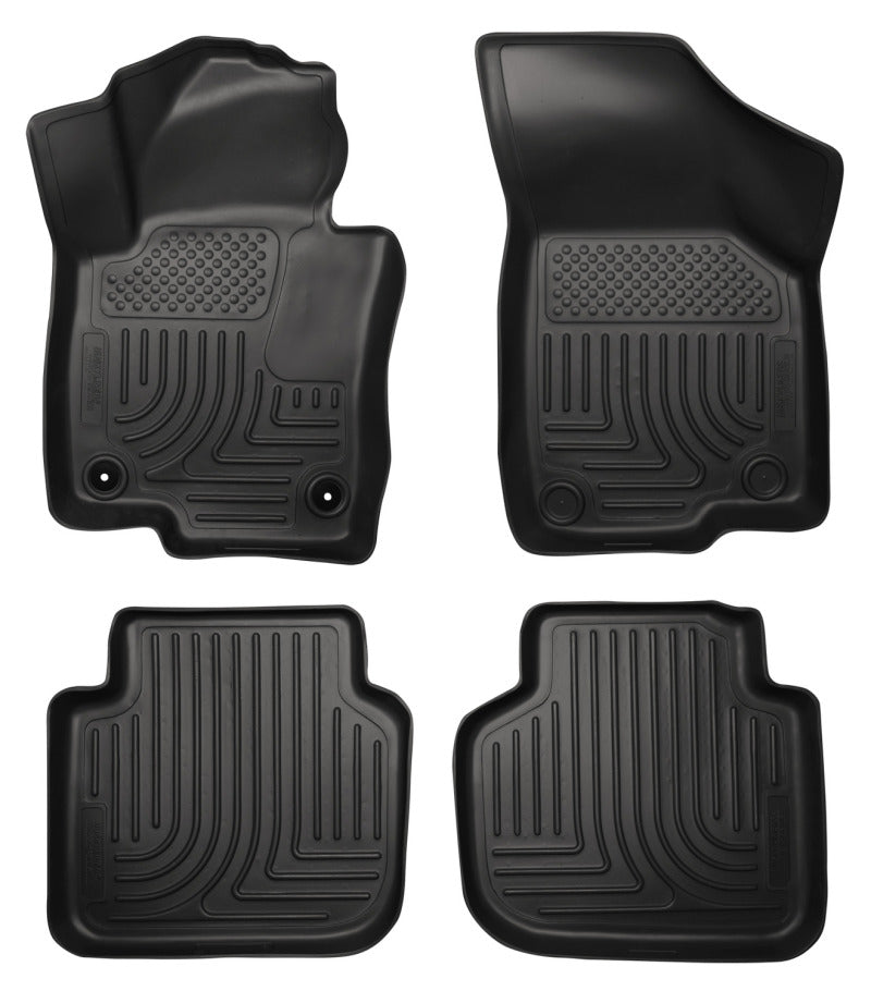 Husky Liners 2012 Volkswagen Passat WeatherBeater Combo Black Floor Liners.