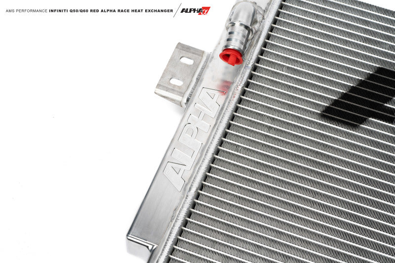 AMS Performance Infiniti 17+ Q60 / 16+ Q50 3.0TT VR30 Alpha Race Heat Exchanger.