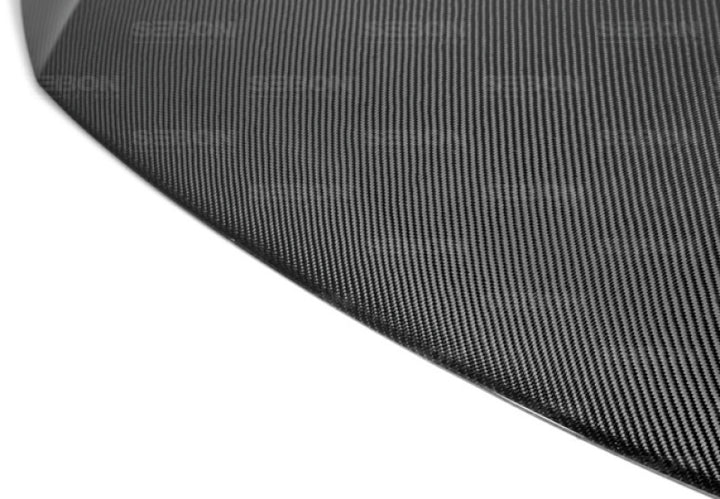 Seibon 12-13 Honda Civic 2Dr MG-Style Carbon Fiber Hood.