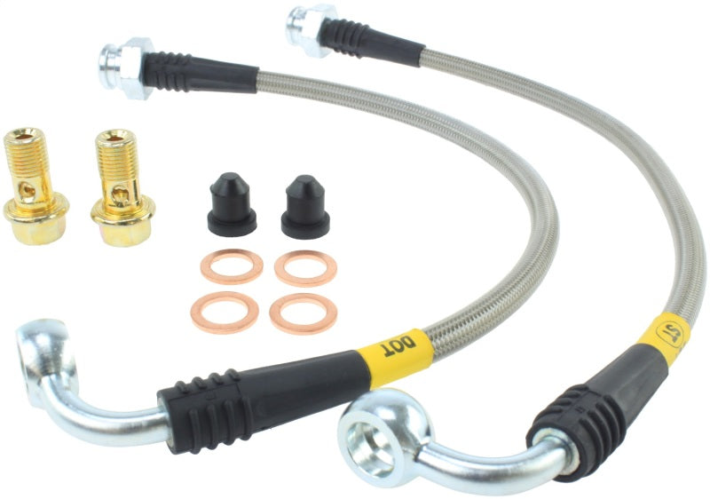 StopTech 03-07 350Z/G35 Stainless Steel Rear BBK Brake Lines.