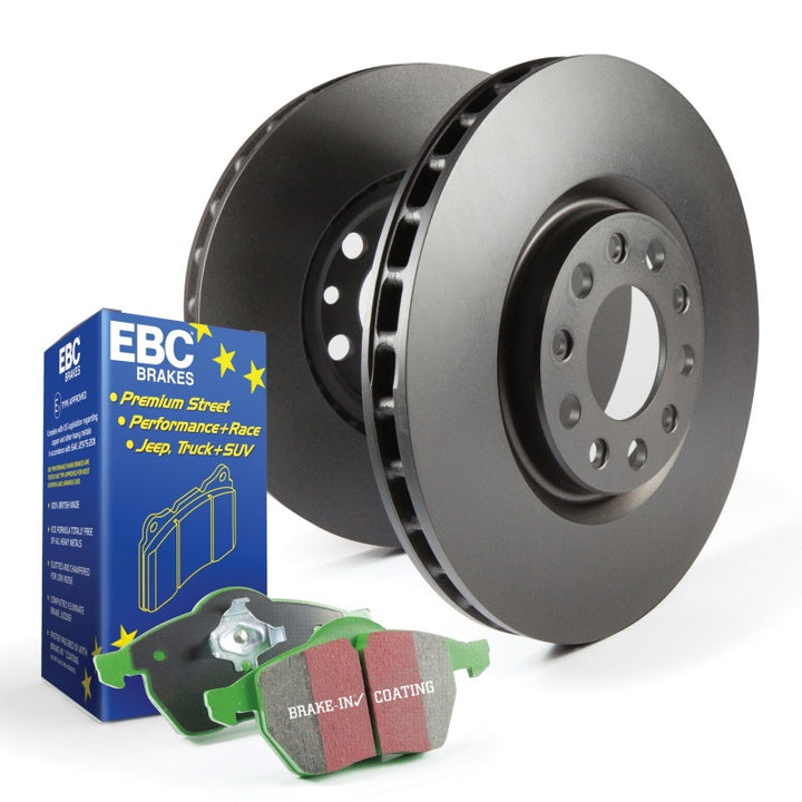 EBC S11 Kits Greenstuff Pads and RK Rotors.