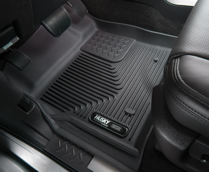 Husky Liners 19-23 Chevrolet Silverado 1500 CC/DC X-Act Contour Black Center Hump Floor Liner.