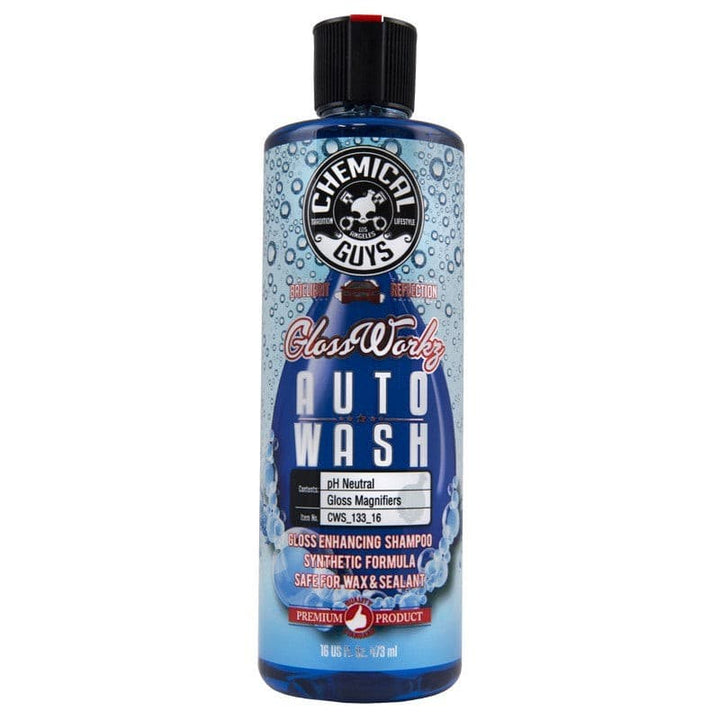 Chemical Guys Glossworkz Gloss Booster & Paintwork Cleanser Shampoo - 16oz.
