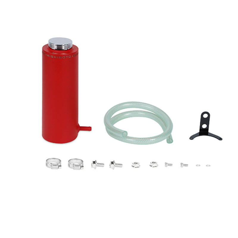 Mishimoto Aluminum Coolant Reservoir Tank - Wrinkle Red.