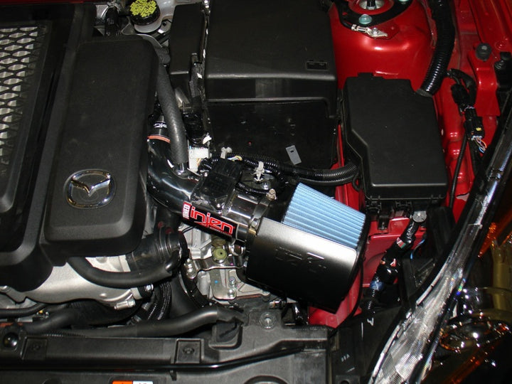 Injen 07-10 MazdaSpeed 3 2.3L 4cyl Turbo Black Short Ram Intake.