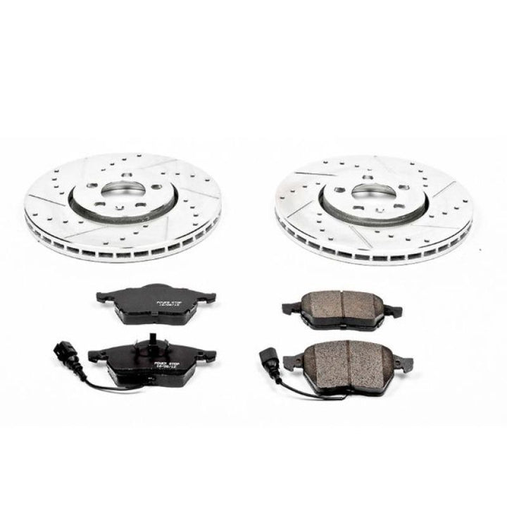 Power Stop 99-10 Volkswagen Beetle Front Z23 Evolution Sport Brake Kit.