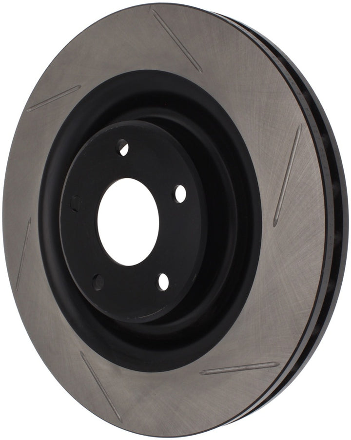 StopTech Power Slot 06-10 Chevrolet Corvette Front Left Slotted Rotor.