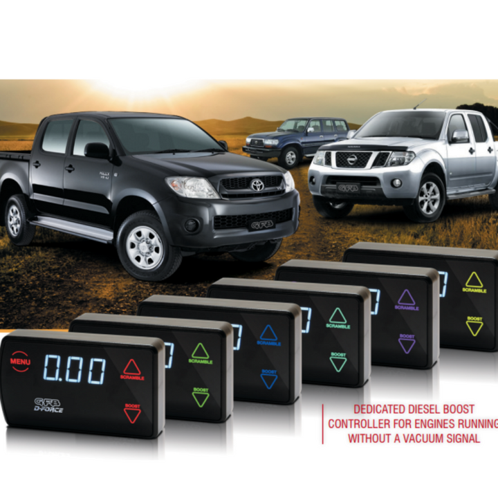 GFB D-FORCE Diesel Specific Electronic Boost Controller for Non-VNT Turbos (No EGT Module).