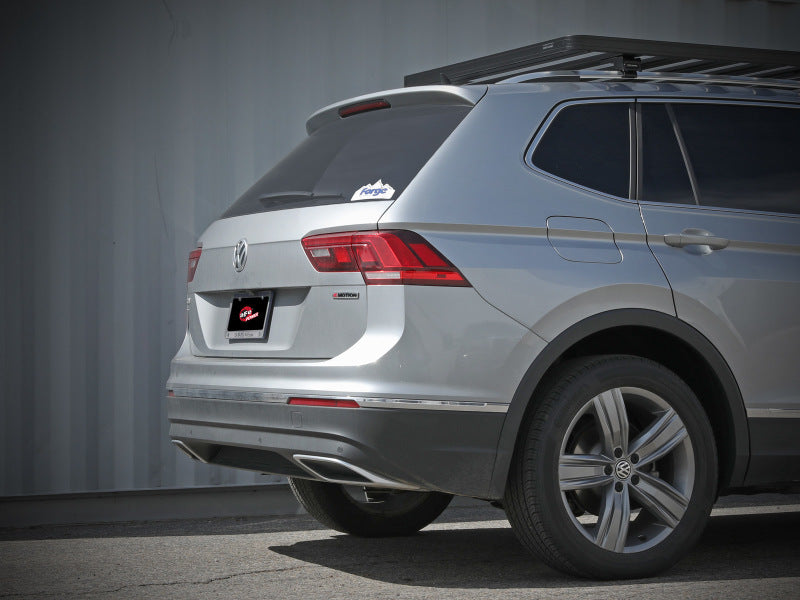 aFe MACH Force-Xp 3in - 2 1/2in SS Cat Back Exhaust System VW Tiguan 18-22 2.0- 110in Wheelbase.