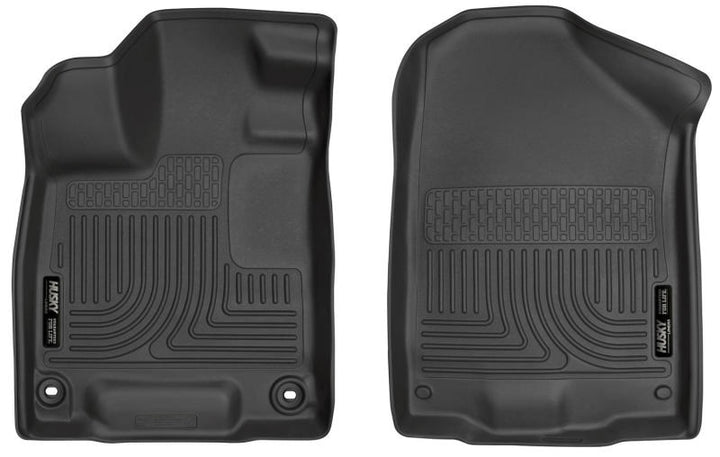 Husky Liners 2016 Honda Pilot WeatherBeater Front Black Floor Liners.