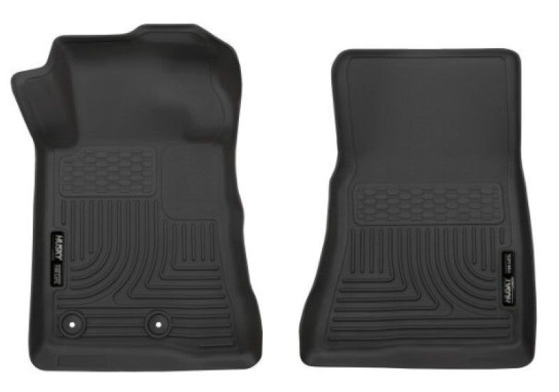 Husky Liners 15-22 Ford Mustang X-act Contour Series Front Floor Liners - Black.