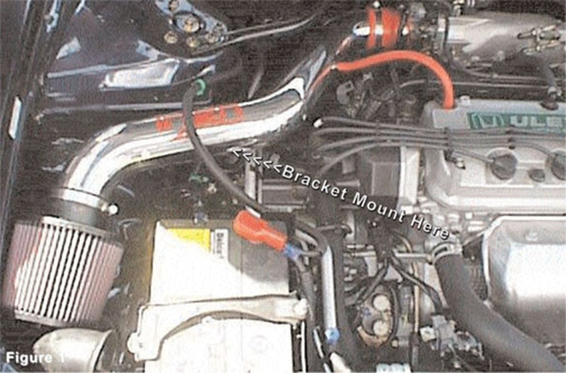 Injen 98-02 Honda Accord L4 2.3L Black IS Short Ram Cold Air Intake.