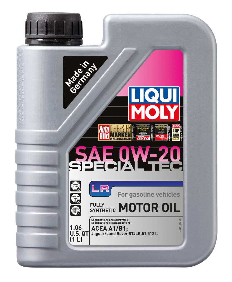 LIQUI MOLY 1L Special Tec LR Motor Oil SAE 0W20.