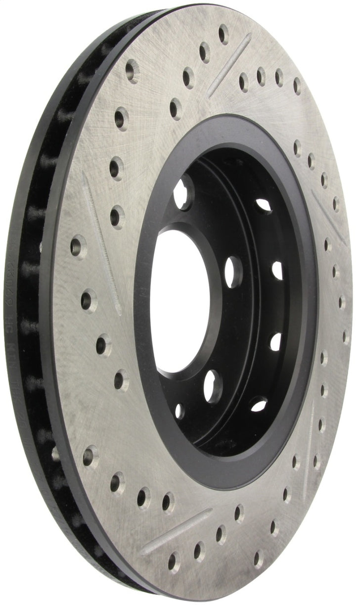 StopTech Slotted & Drilled Sport Brake Rotor.