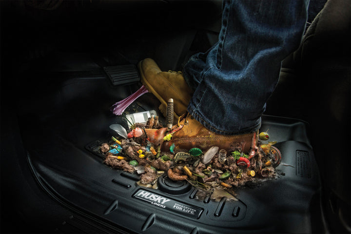 Husky Liners 2012 Toyota Tundra Double/CrewMax Cab WeatherBeater Combo Tan Floor Liners.