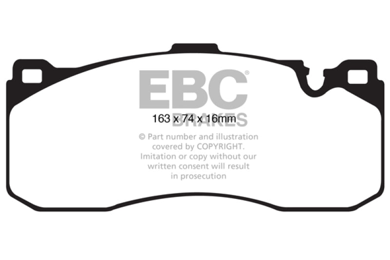 EBC 08-10 BMW 135 3.0 Twin Turbo Bluestuff Front Brake Pads.