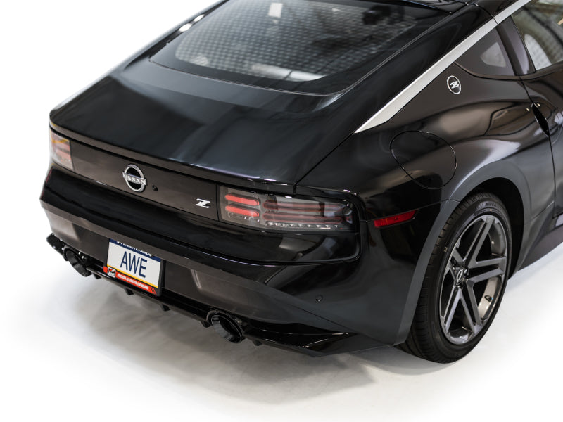 AWE 2023 Nissan Z RZ34 RWD Touring Edition Catback Exhaust System w/ Diamond Black Tips.