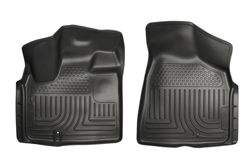 Husky Liners 08-12 Chrysler Town Country/Dodge Grand Caravan WeatherBeater Black Floor Liners.